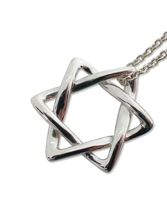 Tiffany & Co 925 Star of David Pendant