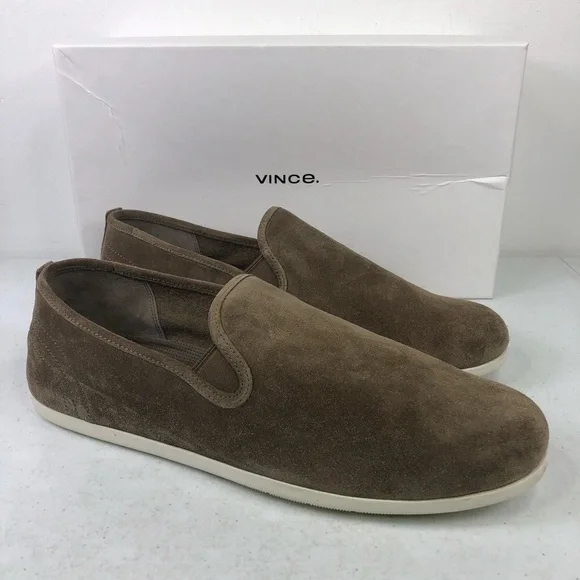 VINCE Mens Chadwick Flint Sport Suede Loafers
