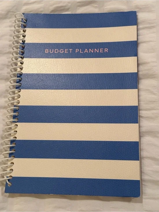 💥 $5 if Bundled - Budget Planner Spiral Notebook Home Finance & Bill Organizer