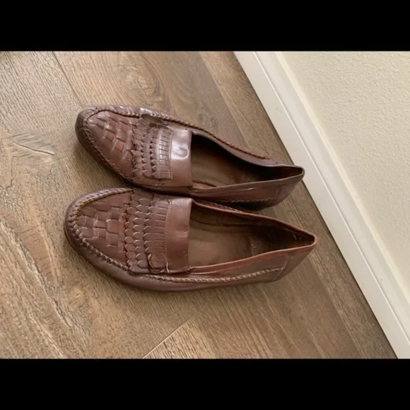 Brown Leather Loafers
