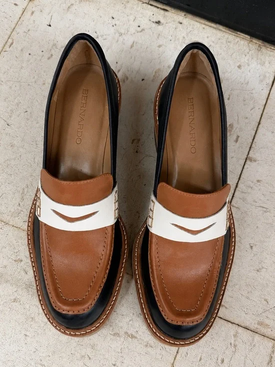 Bernardo Leather Loafers - Chandler