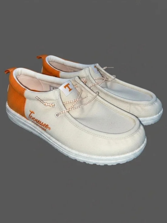 Hey Dude Wally Tennessee Volunteers Slip-On Loafers Men’s US9/W11/EU42. NWOT/Box