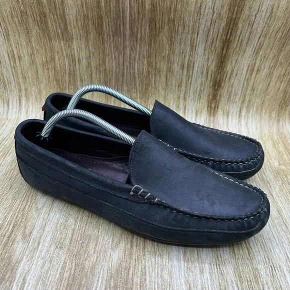 Allen Edmonds Interstate 90 Driving Loafer Men's Size 11 D Black Leather 10455
