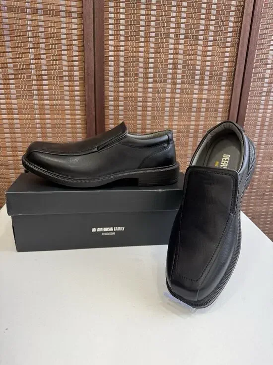 Deer Stags Greenpoint Loafers Men’s Size 9 Black Slip On Dress Shoes NEW
