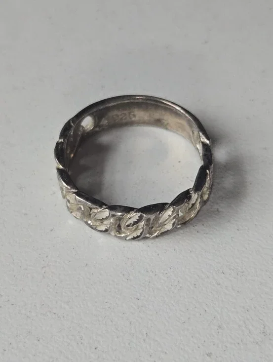 Sterling Chain Ring