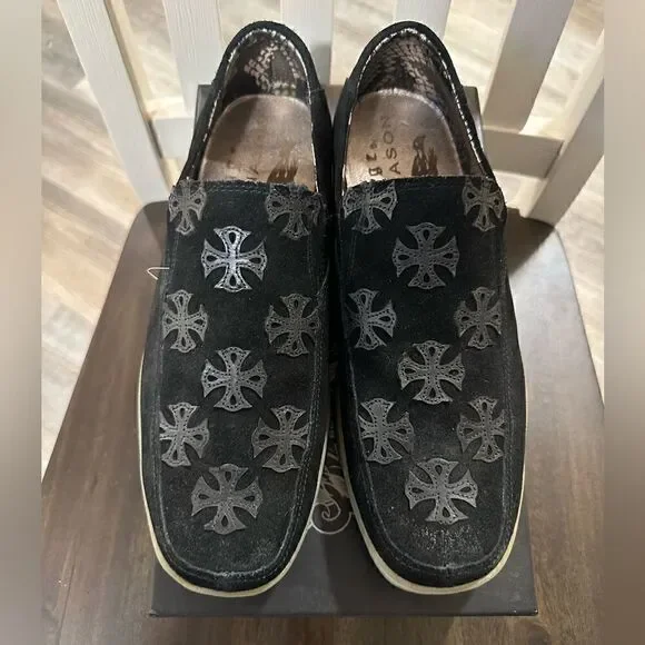Mark Nason Lounge Rahway Loafers black size 7.5 NWT