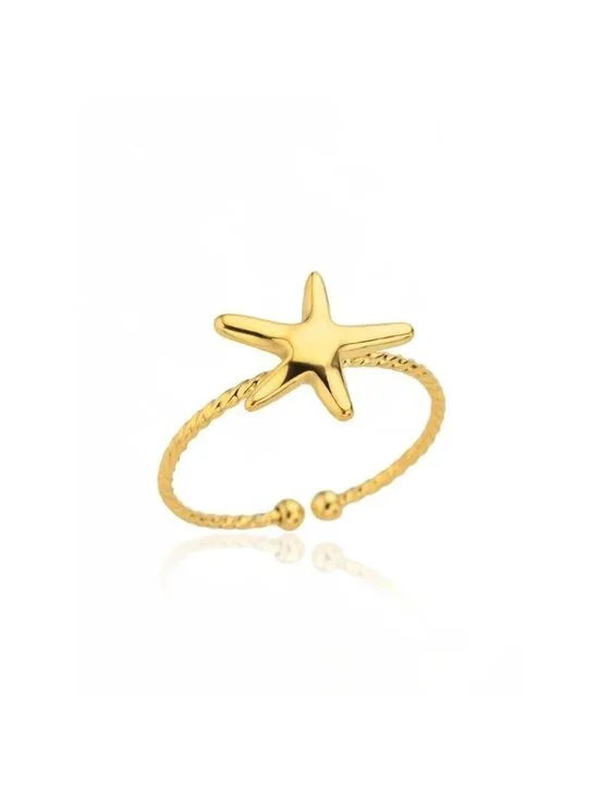Starfish Band Ring Q1047
