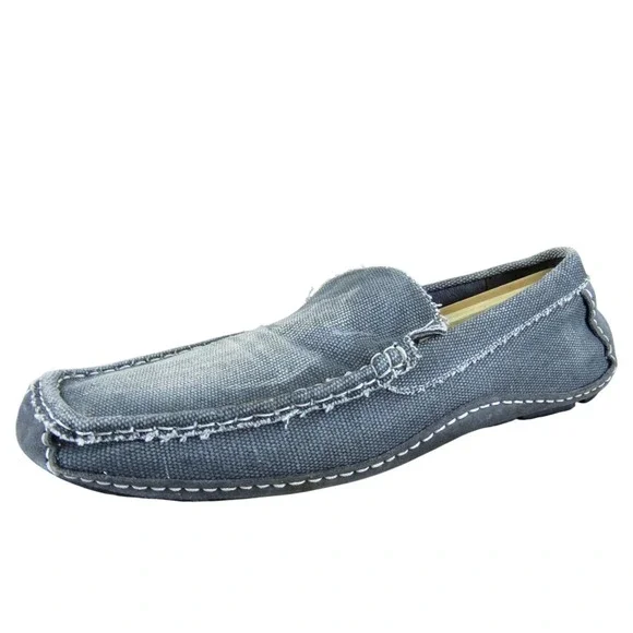 Helix‎ Men Hepredator Driving Moccasin Gray Textile 11.5 Medium Gently Used 2025