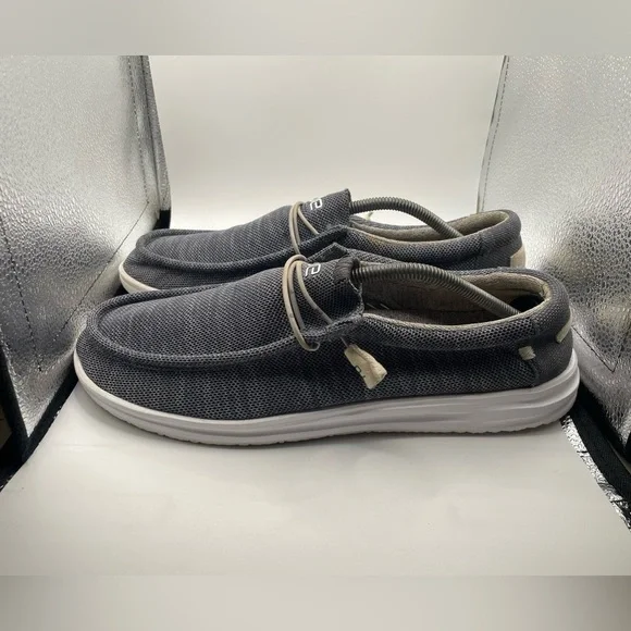 Hey Dude Wally Free Storm mens Slip-On Loafers size 13