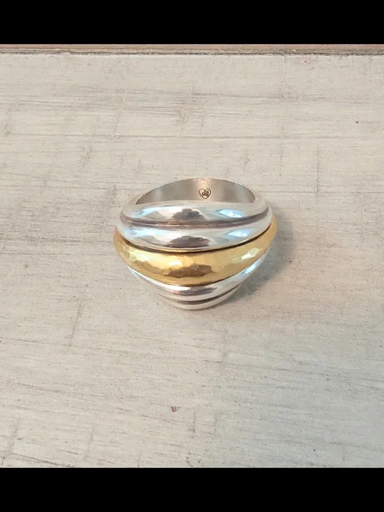 Brighton Ferrara Deco Ring Size 8