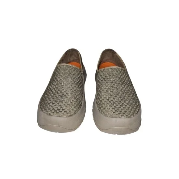 Levelast Men's‎ Tan Woven Slip On Loafers Size 10