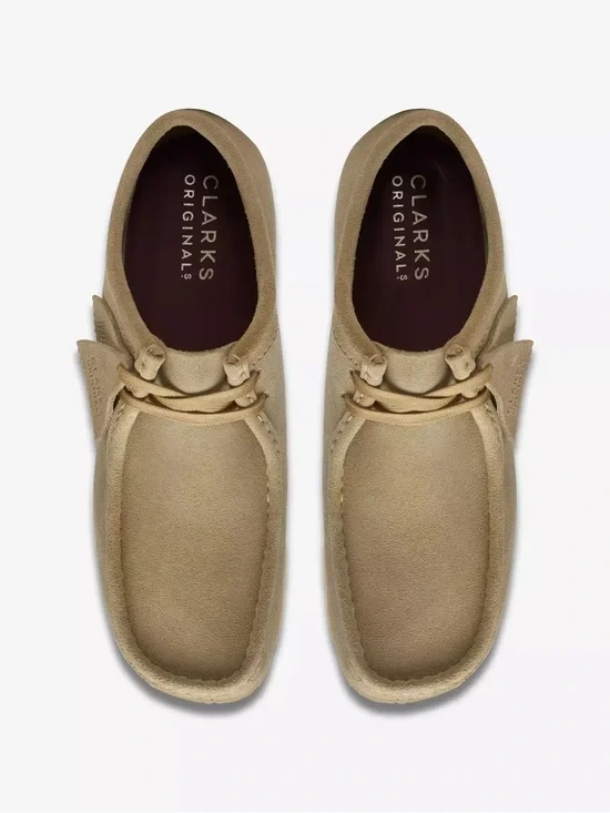 Clarks Tassel Wallabee Loafers - Beige