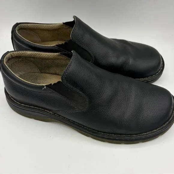 Dr Martens men’s Bryce leather black slip on loafer size 11 Y2K casual