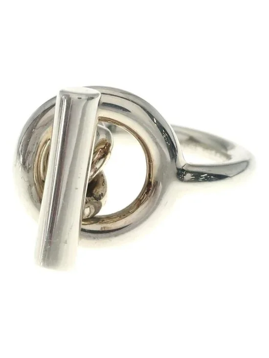 Hermes Croisette Ring Silver