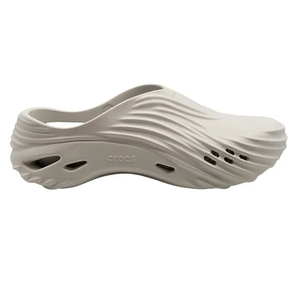 Crocs Echo Wave Clogs‎ Men12 Atmosphere White  210521-1FT SlipOn