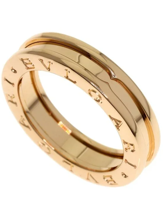 Bvlgari B-zero One Band 51 Ring 18k Pink Gold
