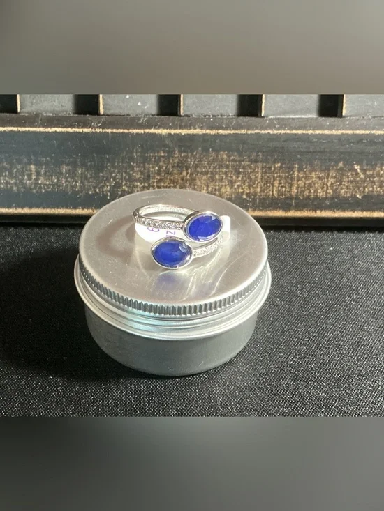 Bomb Party Ring “She’s Got Momentum” Size 9 Rhodium