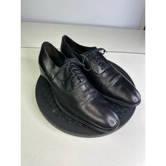 BRUNO MAGLI Men’s Maioco Napa Leather Oxfords Dress Shoes Black Sz 7.5 M