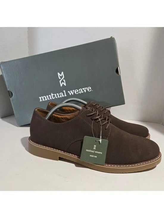 Mutual Weave Porter Brown Dress & Casual Shoes Men’s Size 10 M New