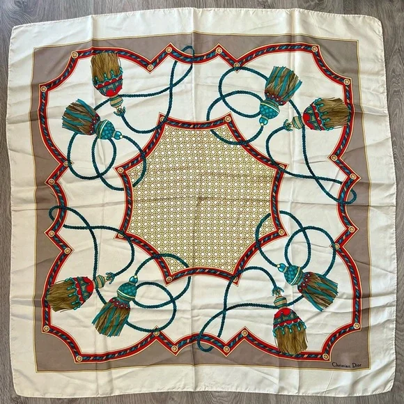 Christian Dior Silk Scarf