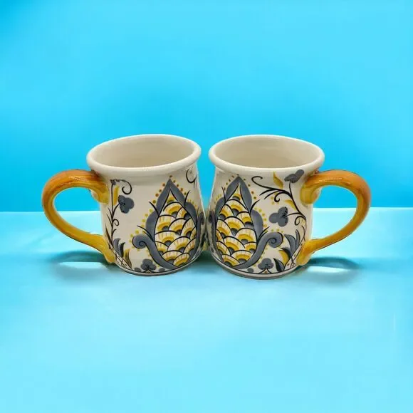 Pier 1 Large Coffee Mug 4 3/4