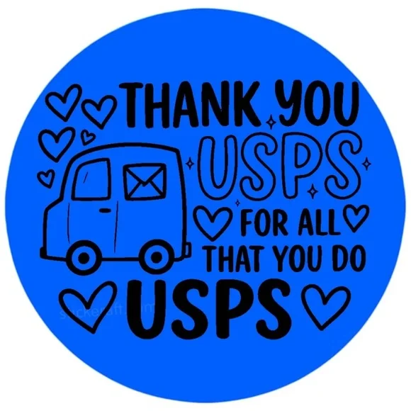 Thank You USPS Stickers for Packages & Envelopes – 2