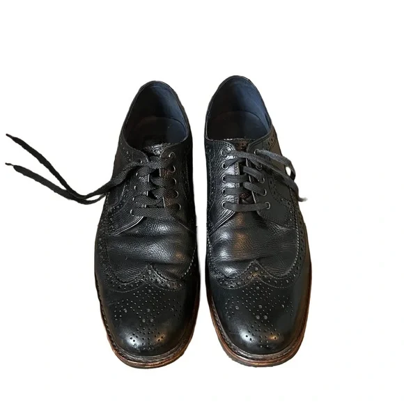 Cole Haan Men's Black Leather Shoes. Size 8M