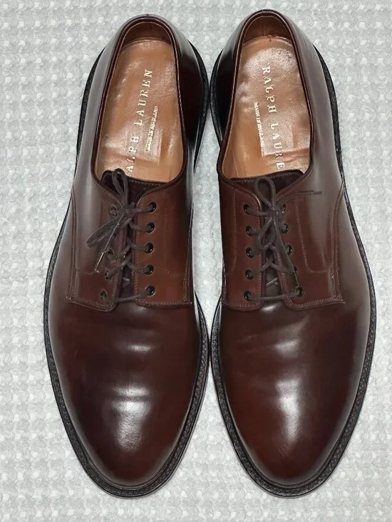 Ralph Lauren Brown Cordovan Dress Shoes
