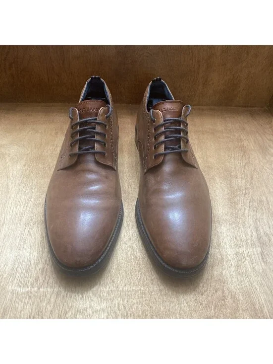 Cole Haan Grand 2.0 Shoes Mens Size 9.5 M Brown Leather C30626 Casual Preppy