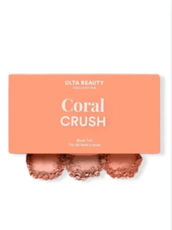 $5 When Bundled with $10-Ulta Beauty Blush Trio Coral Crush