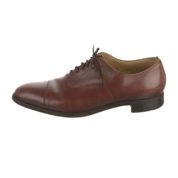 Church’s Authentic Leather Oxfords Oxford Solid Brown Shoes 12.5