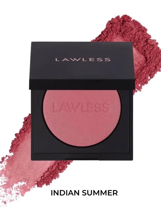 LAWLESS Make Me Blush Talc-Free Velvet Blush Indian Summer BNIB