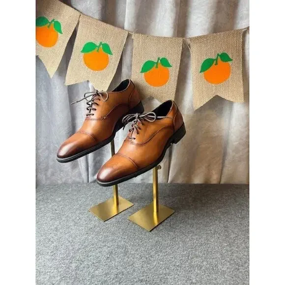 Nordstrom Rack Ortholite Men’s Cap Toe Brown size 8M