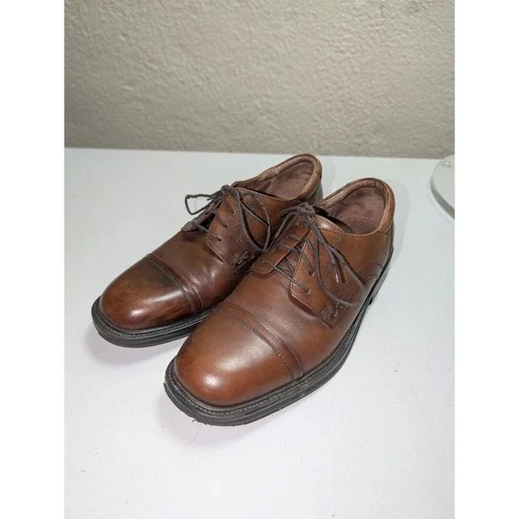 Bostonian 24476 Men's Brown Oxford Shoes‎ Size 8.5 M