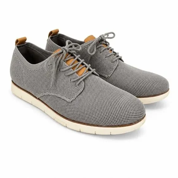Goodfellow & Co Kev Men's Knit Dress Shoes Gray Casual Oxfords Size 10.5 NWOB