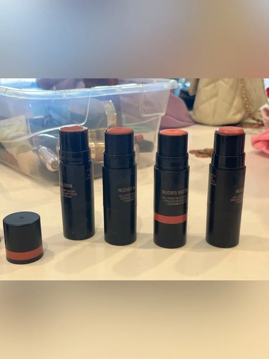 Nudestix Nudies Matte Cream Cheek Stick - Warm Coral