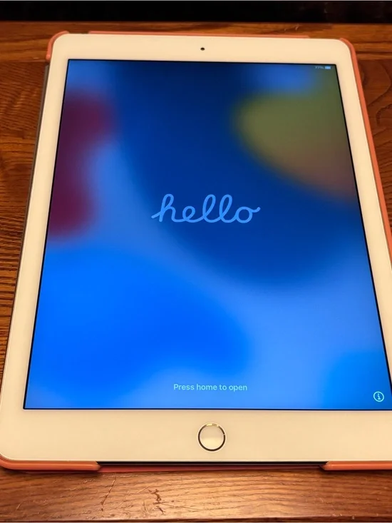 Apple iPad Air 2 64GB Wi-Fi Gold with Protective Case & Original Box