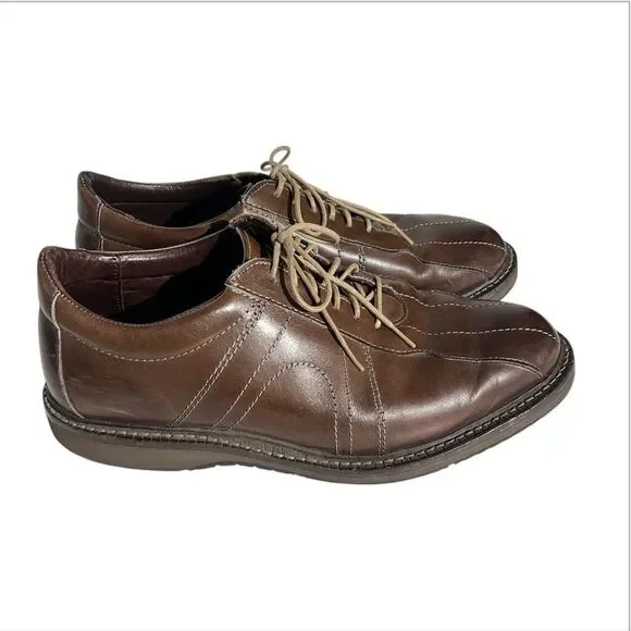 Allen Edmonds VOYAGER Oxford Men's Walking Shoes in Brown Size 8,5