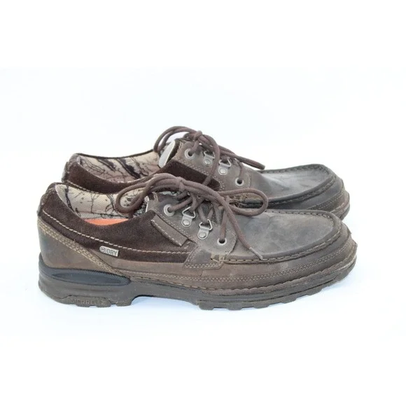 Merrell Espresso Brown Suede and Leather,L Waterproof Casual Oxfords Men's 10.5