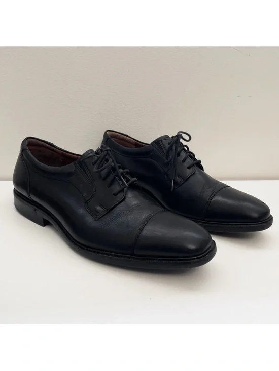 Johnston and Murphy dress shoes Leather Sz 10.5 formal event wedding waterproof