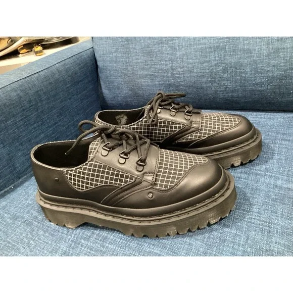 Dr. Martens 1461 BEX RIPSTOP GRID OXFORD SHOES Men's Size 7 Women's 8