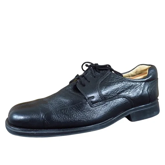 Studio Belvedere Bay Bridge Men Casual Shoe 10‎ EEE Extra Wide Black Leather