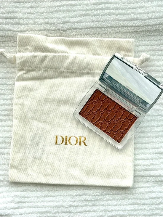 Dior Rosy Glow Blush in discontinued shade 062 BRONZED GLOW with Dust Bag Auth!