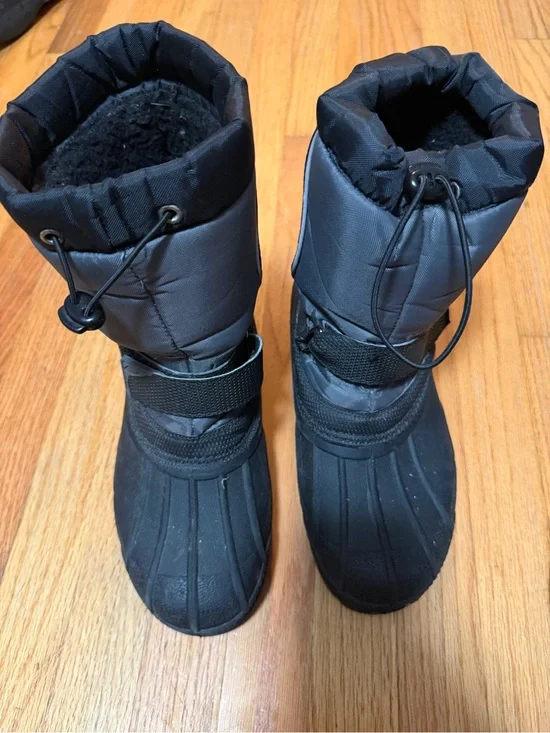 Men’sBlack Winter Snow Boots - Unbranded