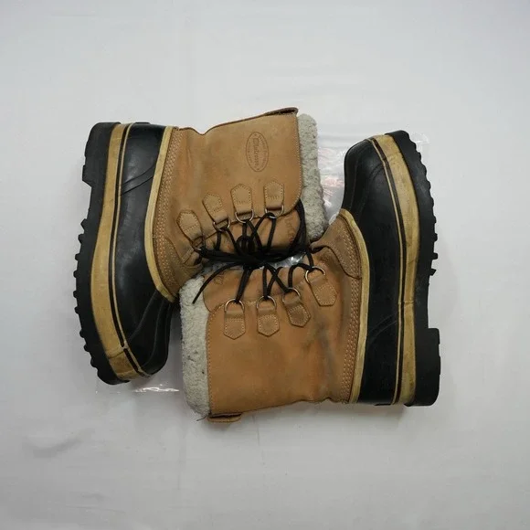 Lacrosse Mens Size US 10 Heavyweight Insulated Winter Snow Steel Shank‎ Boots