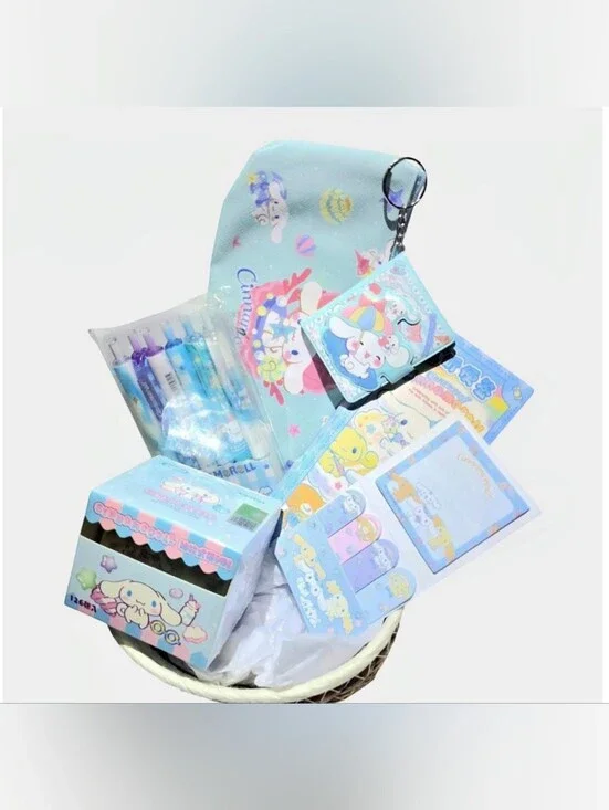 Cinnamoroll 6 Piece UItimate Stationery Set All NEW With 3 FREE Gifts