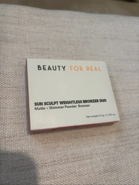 Beauty For Real Sun Sculpt Bronzer Duo - Peachy Bronze