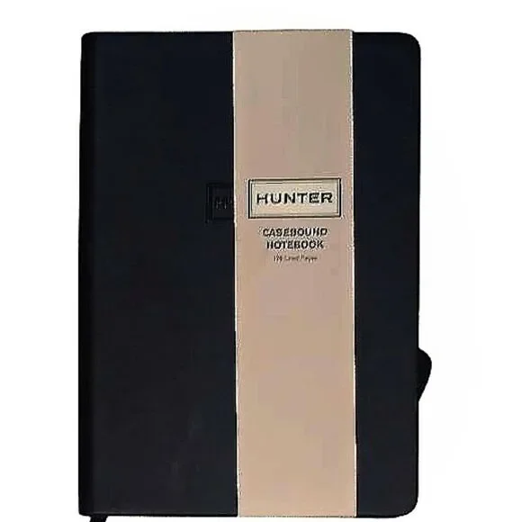 Hunter ‎ Casebound Notebook- Black