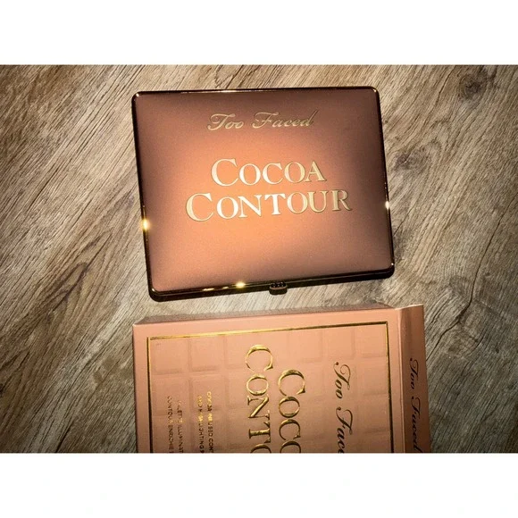 Too Faced Cocoa Contour Palette Cocoa-Infused Contouring Highlighting Kit NIB