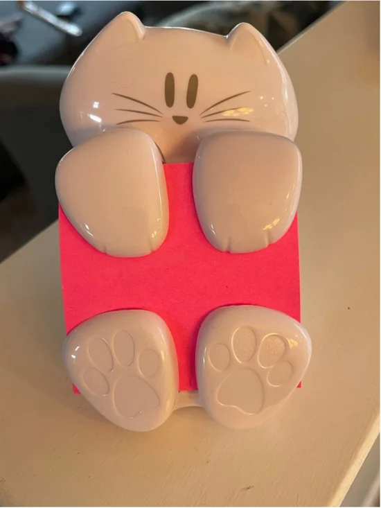 Post-it Pop-up Note Dispenser Cat Design